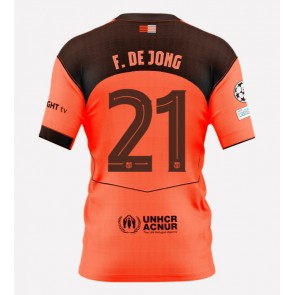 Barcelona Frenkie de Jong #21 Tredjetrøje 2025-26 Kortærmet